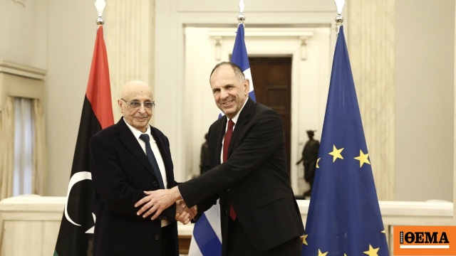 Συνάντηση Γεραπετρίτη με τον Πρόεδρο της Βουλής των Αντιπροσώπων της Λιβύης – Ανοιχτός δίαυλος επικοινωνίας Αθήνας