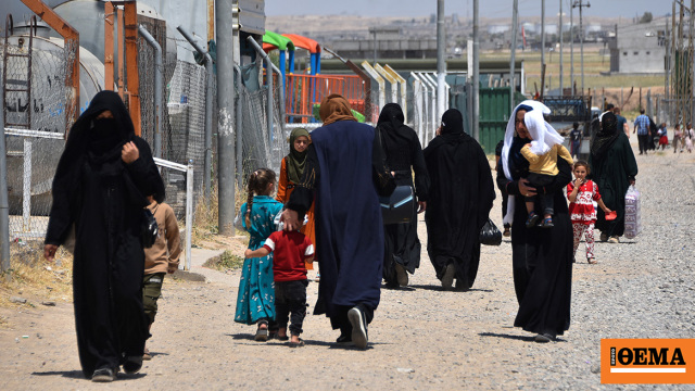 Δεκαοκτώ γυναίκες και παιδιά προσπάθησαν να δραπετεύσουν από το στρατόπεδο Αλ Χολ όπου κρατούνται συγγενείς τζιχαντιστών