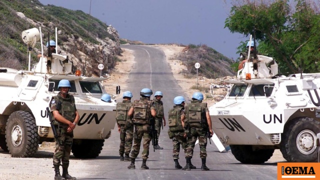 Οι κυανόκρανοι του ΟΗΕ καταγγέλλουν νέα πυρά του Ισραήλ εναντίον περιπόλου τους στο νότιο Λίβανο