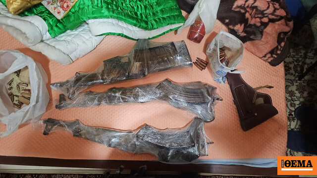 Όπλα και σφαίρες εντοπίστηκαν στο σπίτι του «Δήμου» στην Αλβανία