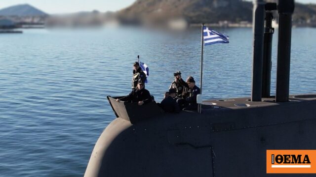 Επιβιβάστηκε στο υποβρύχιο «Πιπίνος» για βολή με νέου τύπου τορπίλη