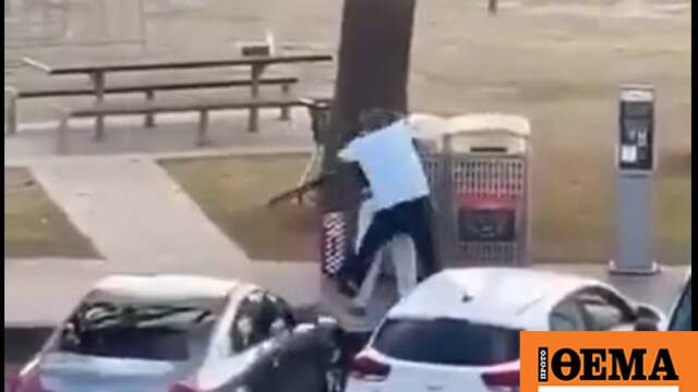 Πολίτης αφοπλίζει έναν εκ των δραστών την ώρα που πυροβολεί