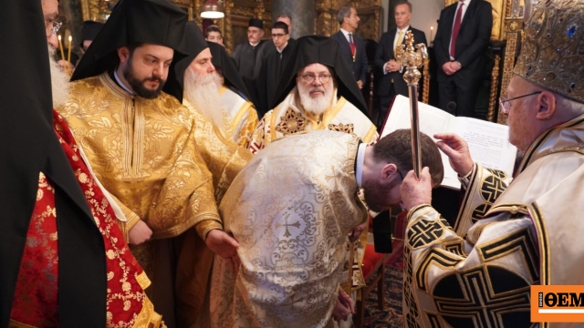 Χειροτονήθηκε ο νέος Μητροπολίτης Άγκυρας Γρηγόριος