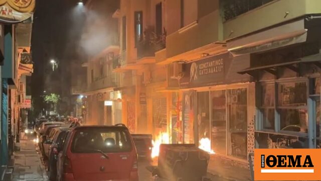 Ένταση στα Εξάρχεια τη νύχτα