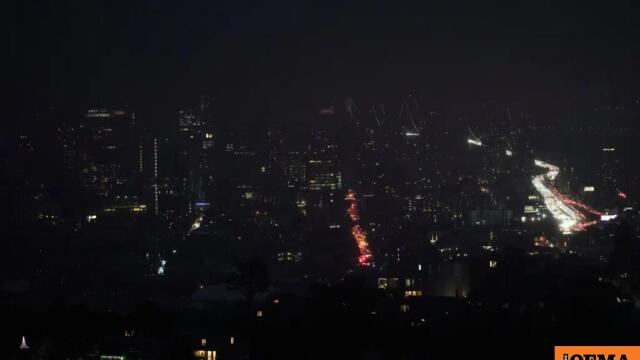 Στο σκοτάδι βυθίστηκε το Σαν Φρανσίσκο