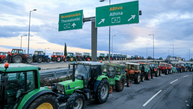 Ανοίγουν και σήμερα τα διόδια από τους αγρότες, στις 12 η γενική συνέλευση στη Νίκαια