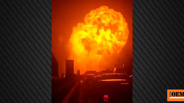 Έκρηξη βυτιοφόρου σε αυτοκινητόδρομο στην Ιταλία, δείτε βίντεο