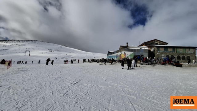 Τα 40 εκατοστά φτάνει το χιόνι στην κορυφή