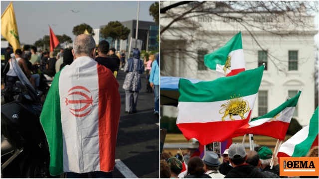 «Όπλο» στα χέρια των διαδηλωτών το λιοντάρι και ο ήλιος