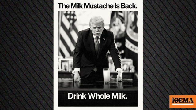 Προτρέπει να πίνουμε πλήρες γάλα