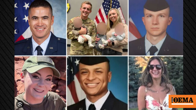 Οι ΗΠΑ έδωσαν στη δημοσιότητα τις ταυτότητες των έξι Αμερικανών στρατιωτών που σκοτώθηκαν σε συντριβή αεροσκάφους στο Ιράκ