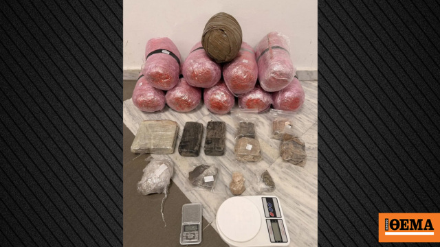 Ο αστυνομικός σκύλος «Vektor» εντόπισε πάνω από 11 κιλά κάνναβης και 2 κιλά ηρωίνης σε σπίτι στην Θεσσαλονίκη