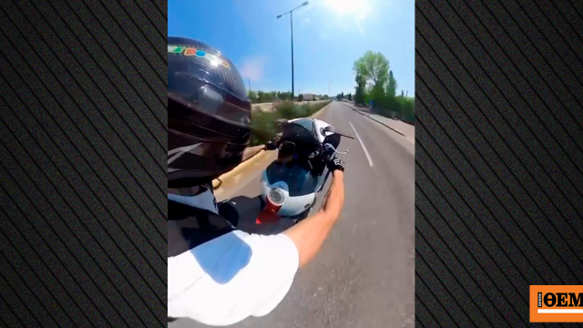 23χρονος οδηγός μηχανής έκανε σούζες και έτρεχε με υπερβολική ταχύτητα στην Αττική, δείτε το βίντεο που ανέβασε στα social media και τον «έκαψε»