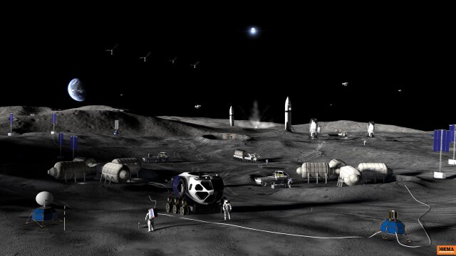 Η NASA ανακοίνωσε project 20 δισ. δολαρίων για την ανάπτυξη βάσης στην επιφάνεια της Σελήνης