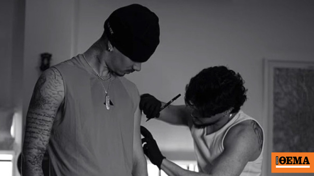 Ρομέο Μπέκαμ: Το νέο τατουάζ με την Ελληνίδα μούσα που εντυπωσιάζει - Ποια είναι