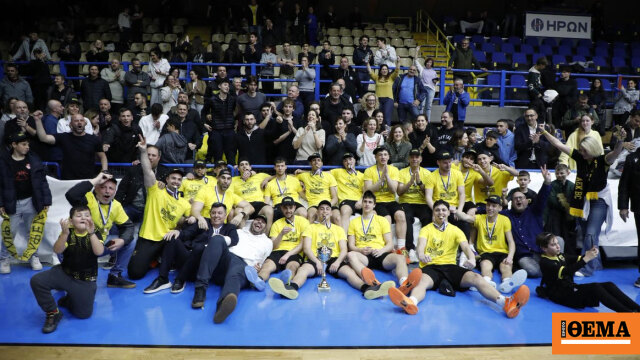 Περιστέρι - ΑΕΚ 69-71: Οι Έφηβοι της Ένωσης σήκωσαν το πρωτάθλημα της Α' ΕΣΚΑ