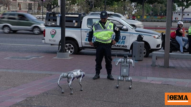 Αστυνομικά ρομποτικά σκυλιά περιπολούν σε δημόσιους χώρους στο Καράκας, δείτε βίντεο
