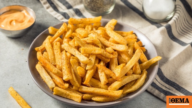 Πατάτες «τηγανητές» στο air fryer