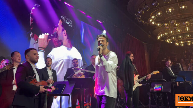 Κωνσταντίνος Αργυρός: Νόβακ Τζόκοβιτς και Νικ Καλάθης στη συναυλία του στο Βελιγράδι