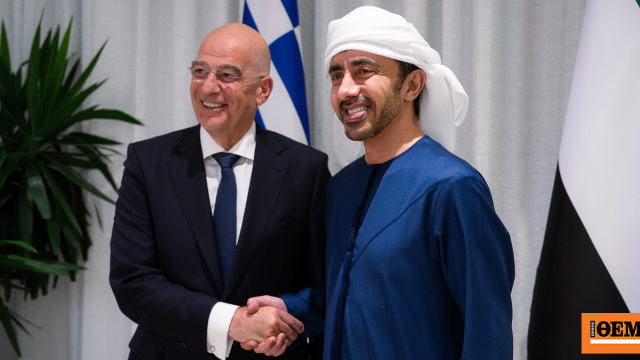 Στα Ηνωμένα Αραβικά Εμιράτα ο Δένδιας, συναντήθηκε με υψηλόβαθμους αξωματούχους, βίντεο και φωτογραφίες