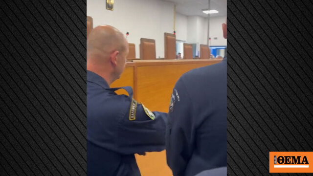 Η Κωνσταντοπούλου ανέβασε στα social media βίντεο μέσα από την αίθουσα της δίκης για τα Τέμπη