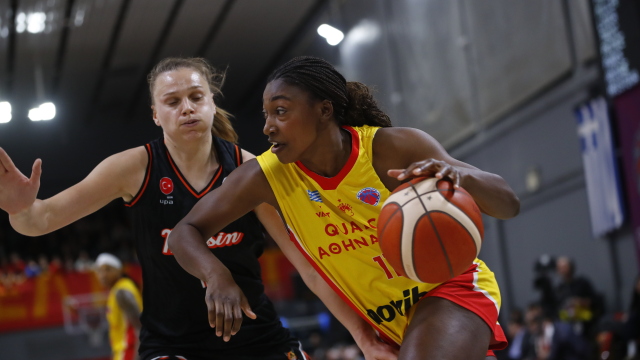 Euro Cup γυναικών: Αθηναϊκός - Μερσίν 80-85: Ηττήθηκε στον πρώτο τελικό αλλά θα πάει για την ανατροπή στην Τουρκία, βίντεο