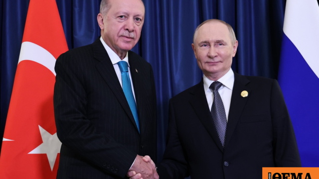 Πούτιν και Ερντογάν συζήτησαν την κατάσταση στη Μέση Ανατολή