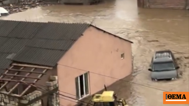 Δύο νεκροί, χιλιάδες άστεγοι από τις πλημμύρες στο Νταγκεστάν της Ρωσίας