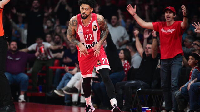 Ολυμπιακός: MVP της 36ης αγωνιστικής στη Euroleague ο Ντόρσεϊ, βίντεο