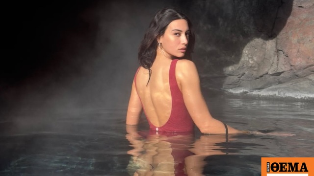 H Ευγενία Σαμαρά έκανε σπα με νερό που ζεστάθηκε από το μάγμα στην Ισλανδία: «Όνειρο», δείτε φωτογραφίες