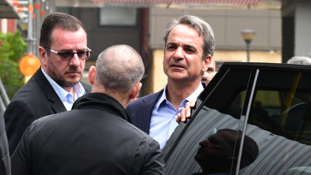 Στον Ευαγγελισμό ξανά ο Κυριάκος Μητσοτάκης προκειμένου να ενημερωθεί για την υγεία του Γιώργου Μυλωνάκη