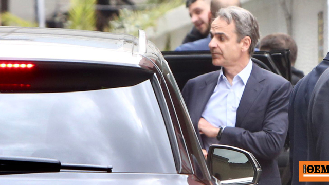 Στον Ευαγγελισμό ο Μητσοτάκης για να ενημερωθεί για την κατάσταση υγείας του Γιώργου Μυλωνάκη, δείτε βίντεο