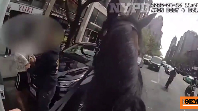 Εντυπωσιακό βίντεο: Έφιππος αστυνομικός καταδιώκει και συλλαμβάνει τσαντάκια στο κέντρο της Νέας Υόρκης