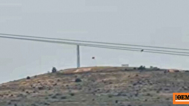 Κύπρος: Έφυγαν τα άρματα μάχης από τη νεκρή ζώνη στην Πύλα, παρέμειναν η τουρκική σημαία και η κεραία, δείτε βίντεο