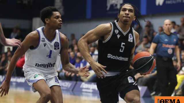 O ΠΑΟΚ πέρασε με 76-72 από το Ιβανώφειο και έκανε το 4Χ4 στα ντέρμπι της Θεσσαλονίκης