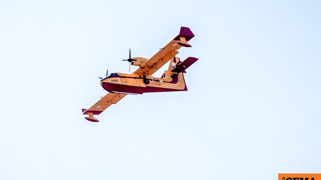 Φωτιά στην Σκιάθο, επιχειρεί ένα αεροσκάφος