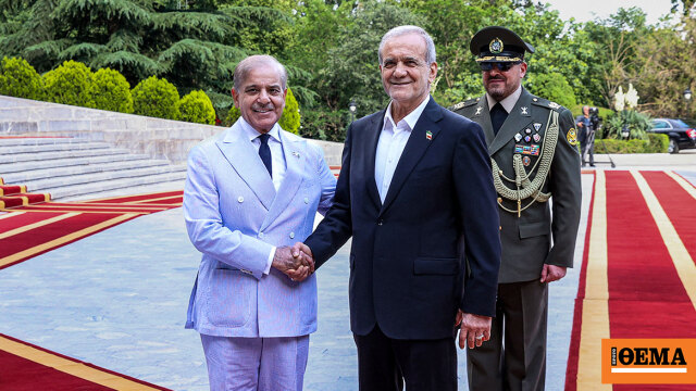 Ο πρωθυπουργός του Πακιστάν είχε συνομιλίες με τον πρόεδρο του Ιράν