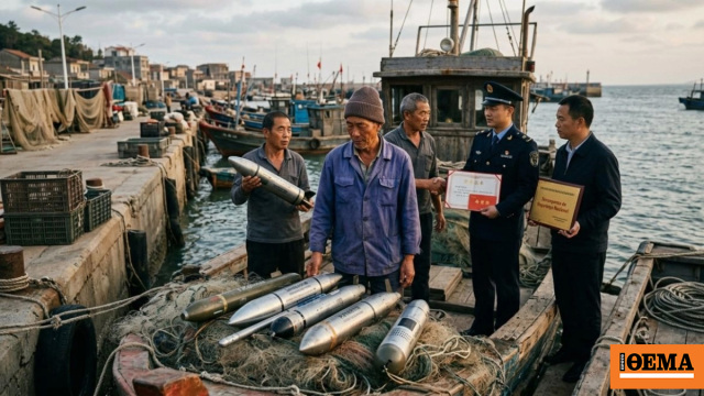 Ψαράδες στην Κίνα έβγαλαν από τη θάλασσα «μυστικές» συσκευές: Τι κρύβεται πίσω από την υπόθεση