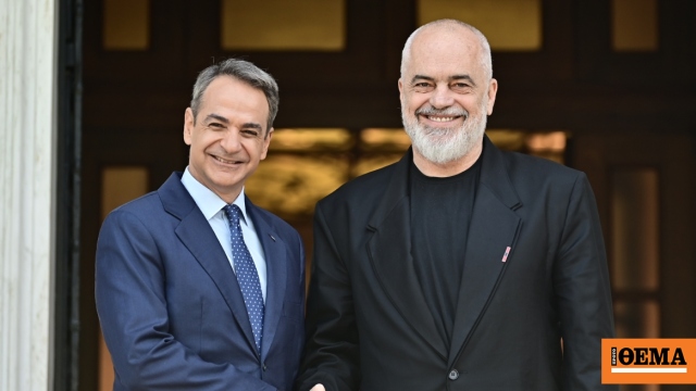 Ο Μητσοτάκης συναντήθηκε με τον Ράμα: Έχουμε μία σημαντική ευκαιρία να λύσουμε εκκρεμή ζητήματα