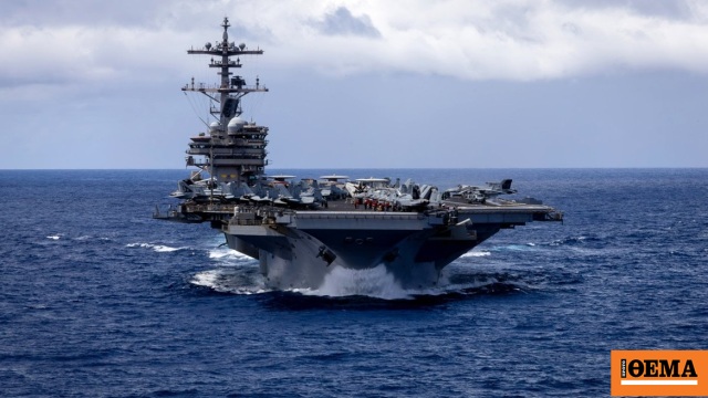 Το αεροπλανοφόρο George Bush καταφθάνει στη Μέση Ανατολή