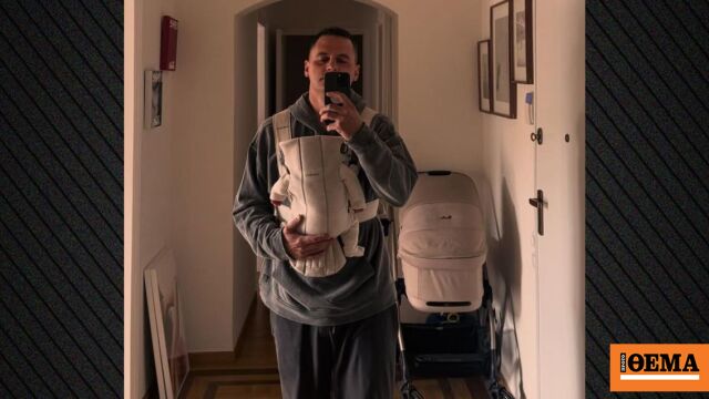 Η φωτογραφία του συντρόφου της Κατερίνας Καινούργιου αγκαλιά με την κόρη τους