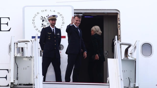 Αναχώρησε από την Αθήνα το ζεύγος Μακρόν