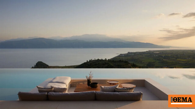 Δύο εντυπωσιακές design κατοικίες στη Ναύπακτο