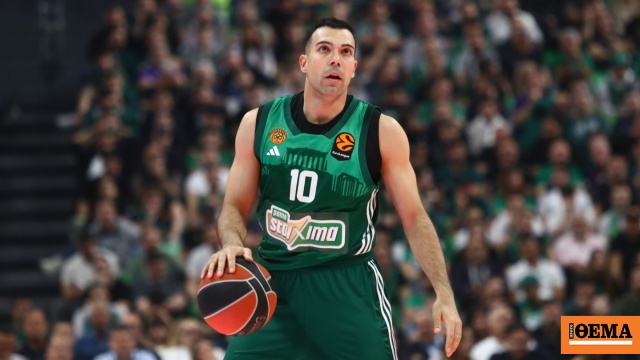 Μπαίνει στο χειρουργείο το πρωί ο Κώστας Σλούκας, χάνει τη σειρά του Παναθηναϊκού με τη Βαλένθια