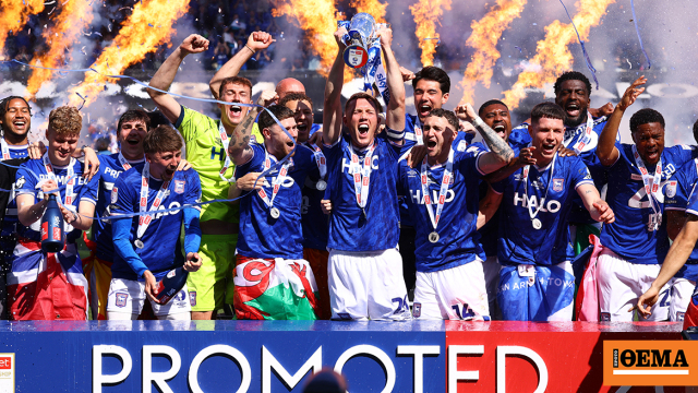 Championship: Η Ίπσουιτς επέστρεψε στην Premier League, έχασε μέσα από τα χέρια της την είσοδο στα playoffs ανόδου η Ρέξαμ, δείτε γκολ