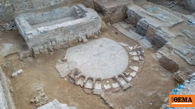 Σπουδαία ανακάλυψη: Αρχαιολόγοι βρήκαν κυκλικό δημόσιο λουτρό 2.000 ετών στην Αλεξάνδρεια