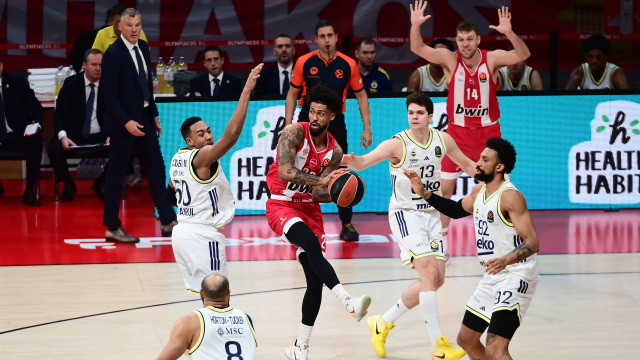 Euroleague: Ολυμπιακός-Φενέρ και Ρεάλ Μαδρίτης-Βαλένθια τα ζευγάρια του Final 4 της Αθήνας