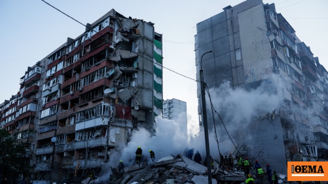 Στους 21 οι νεκροί από τα ρωσικά αεροπορικά πλήγματα στο Κίεβο, δείτε βίντεο