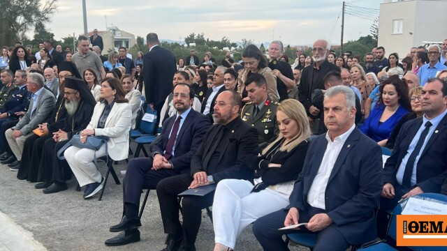 Aποκαλυπτήρια μνημείου για τη Γενοκτονία των Ποντίων στην Κύπρο: Ο ελληνισμός τιμά τις θυσίες, είπε ο Χριστοδουλίδης