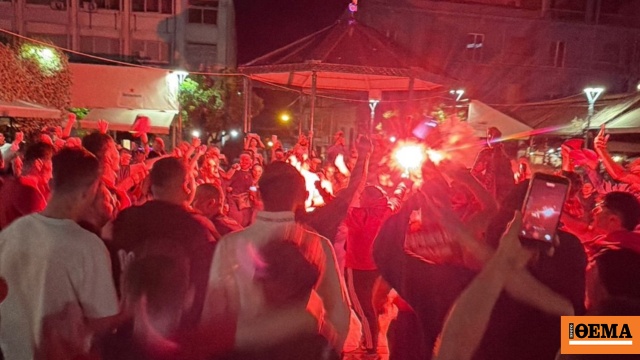 Ξέφρενοι πανηγυρισμοί σε όλη την Ελλάδα για την κατάκτηση της Euroleague από τον Ολυμπιακό, δείτε βίντεο και φωτογραφίες